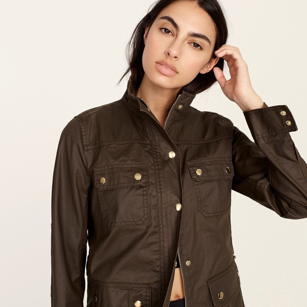 J crew utility jacket